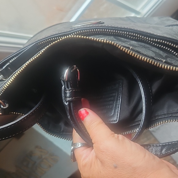 Coach 3pc Bundle Crossbody And Black and Gray Wristlet And Wallet - Picture 10 of 12